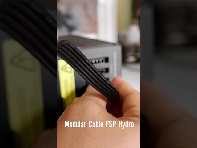 How to install fully modular PSU - FSP Hydro M #twovideo #tutorial #modularpsu #fsp
