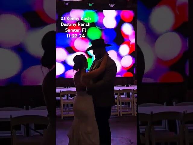 DJ Kenny Kash- Destiny Ranch- Sumter, Fl- 11-22-24 #wedding #weddingdj