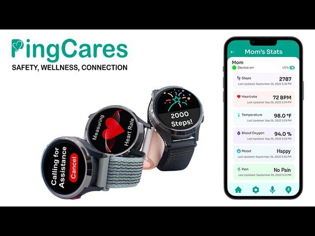 Techstination interview: PingCares smart affordable watch for older adult safety