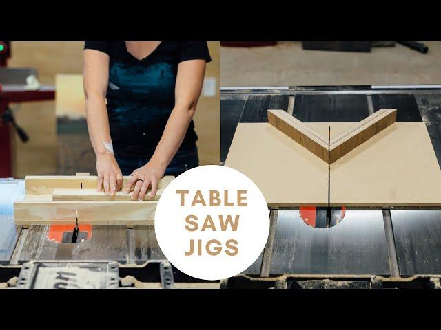 EASY Tablesaw Jigs for Every Woodworker!