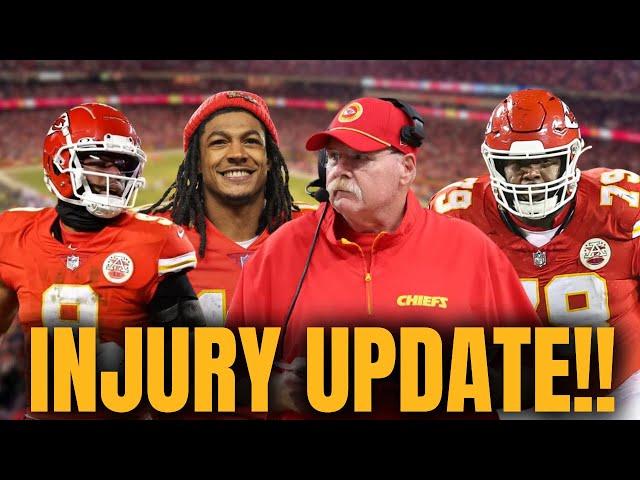 Chiefs News: Isiah Pacecho & JuJu Smith Schuster INJURY UPDATE! Chiefs RE-SIGN Donovan Smith Rumors?