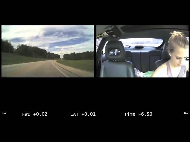 Shocking dashcam videos of teen drivers not paying attention