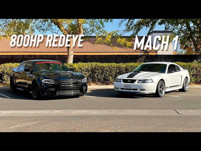 WE GOT 2 NEW CARS !! 2021 HELLCAT REDEYE & RARE MACH 1 MUSTANG