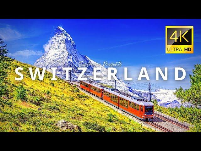 Switzerlandin 4K ULTRA HD 60 FPS Drone Video | Heaven of Earth