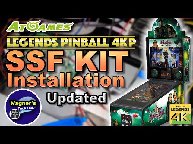 SSF Kit Install for the AtGames Legends 4K or FX Legends Pinball