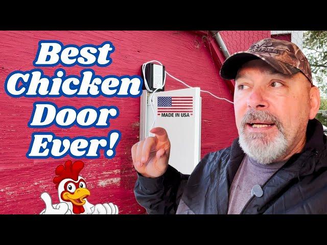 Best Chicken Door Ever! Made In The USA! #homestead #chicken #coop