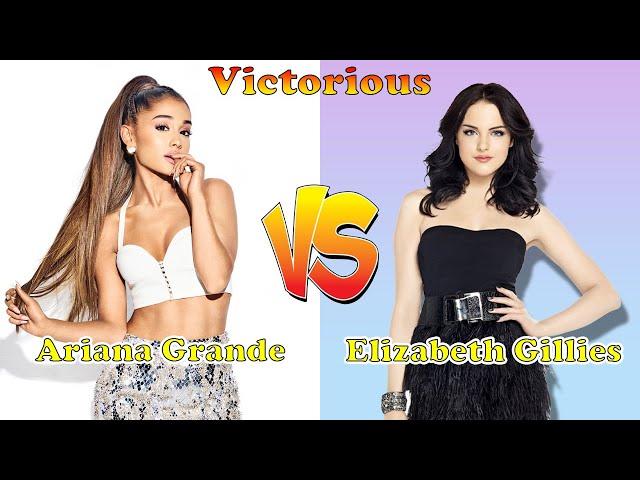 Elizabeth Gillies Vs Ariana Grande Transformation  Jade West Vs Cat Valentine Then And Now