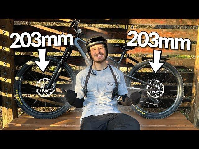 Best $142.02 I've ever spent! - Bigger MTB Disc Rotors