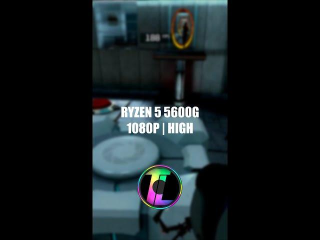 AMD Ryzen 5 5600G | Portal | 1080p - High