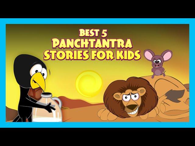 Best 5 Panchtantra Stories For Kids| English Animated Stories For Kids |Traditional Story | T-Series