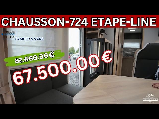 Der Chausson 724 Etape Line,ein aussergewöhnliches Wohnmobil auf der Messe Camper und Vans Fulda