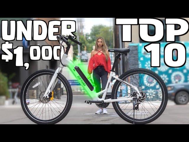 2024 Top 10 E Bikes Under $1,000