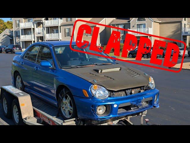 Saving the World's MOST CLAPPED Subaru WRX