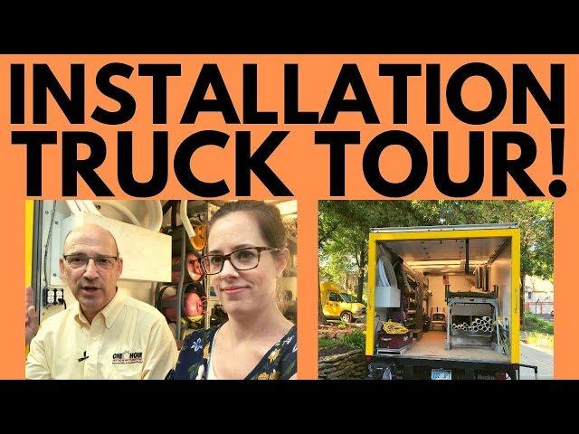 HVAC Installation TRUCK TOUR! (One Hour Heating and Air Conditioning install truck for best results)