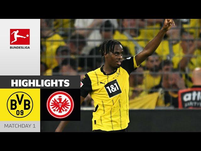 Jamie Gittens is Unstoppable! | Borussia Dortmund - Eintracht Frankfurt 2-0 | Highlights