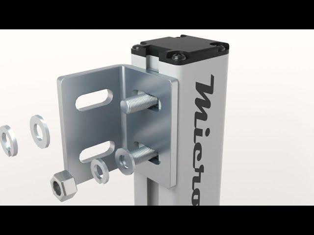 Micron C - Measurement light curtains - Models MI C equipped with two antivalent solid state outputs