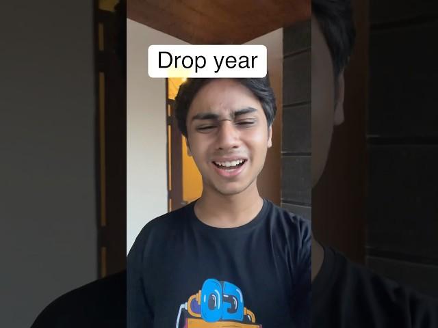 DROP YEAR IS TOUGHER THAN 12th #jee #jeemains #iit #jeeadvanced #kota #neet #viral #student #allen
