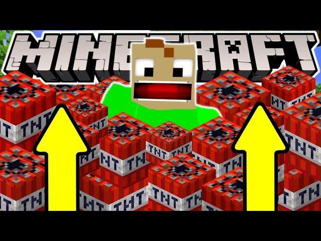 TNT BLOCKS RISE EVERY 10 SECONDS! | Funny Minecraft Gameplay