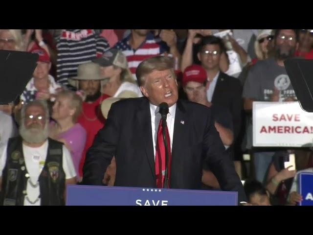 Former President Donald Trump vows to make America great again