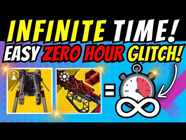 Easy ZERO HOUR Infinite Time GLITCH! How to Get Outbreak Perfected CRAFTED Destiny 2 The Final Shape