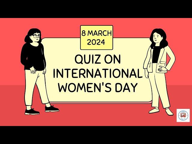 International Women's Day Quiz/Trivia 2024