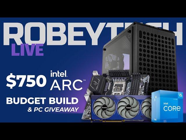 PC Giveaway + $745 Intel Arc B580 Cheap Gaming PC Build