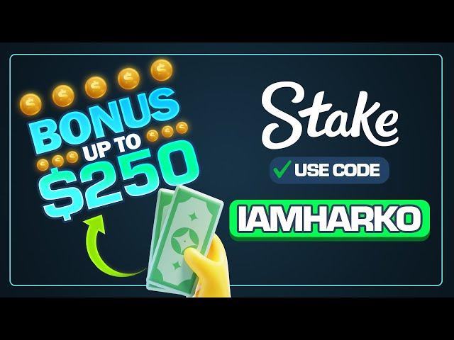 Stake Promo Code | Best Promo Code on Stake | UP TO $250 BONUS ON STAKE !