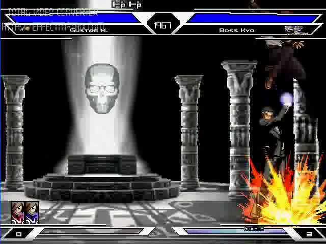 Mugen-KOFM # Gustab M-Type-F !vs! BossKyo