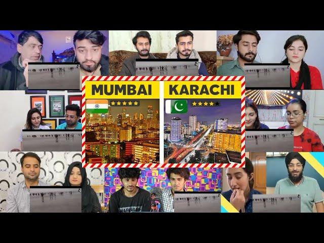 India's MUMBAI CITY VS. Pakistan's KARACHI CITY, कौन बेहतर है |Mumbai vs Karachi Full Comparison