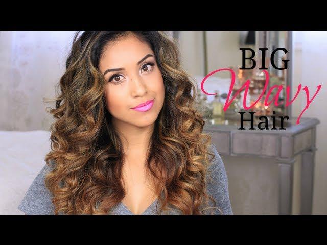 Big Wavy Hair Tutorial + Give-a-way!