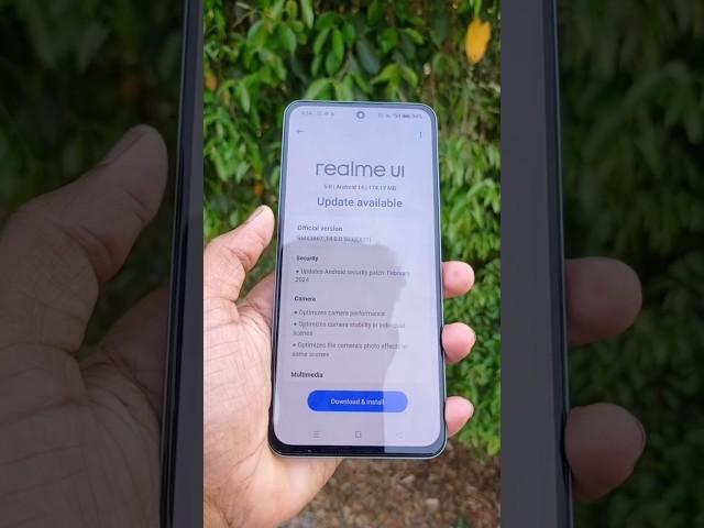 Realme UI 5.0 Update #realme #update