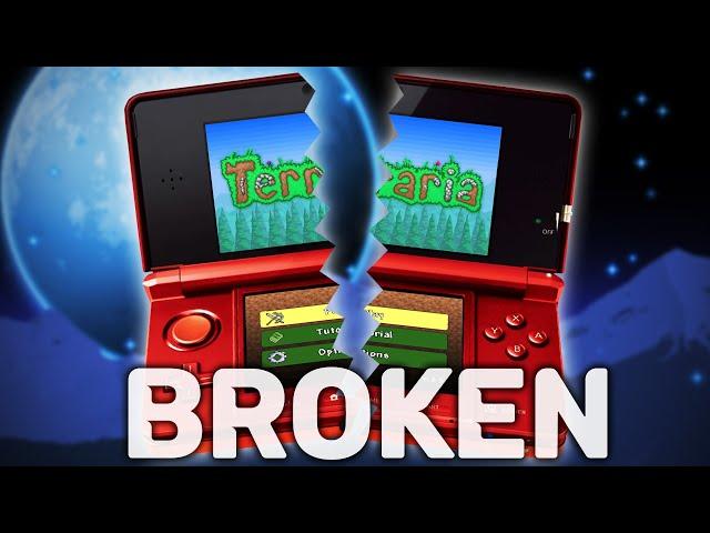 3DS Terraria is BROKEN (in the best way possible)