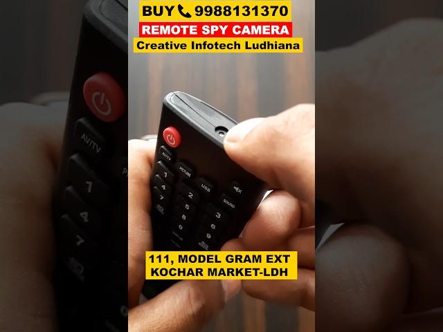 Tv remote spy camera 4k #shorts Creative Infotech Ludhiana buy  9988131370