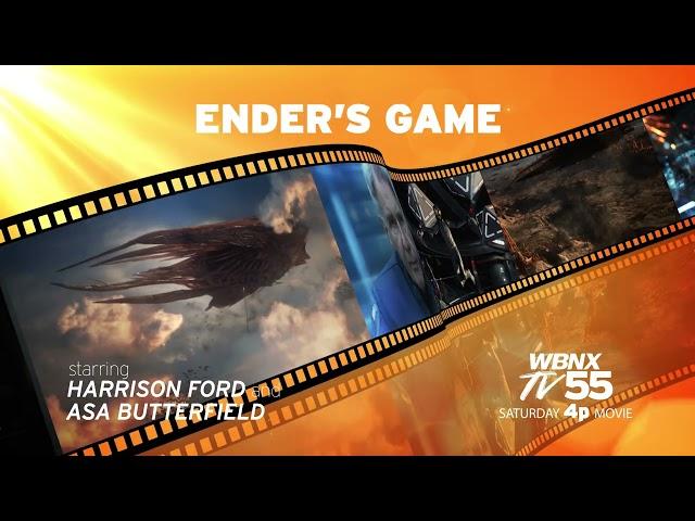 WBNX-TV55 Saturday 4p Movie: Ender's Game 9/28/24