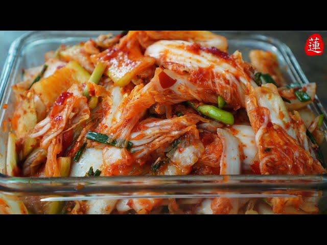 여름막김치 담그는 법 (배추1포기) 무우가 열일했다~ 나박김치 배추겉절이, 여름김치 kimchi