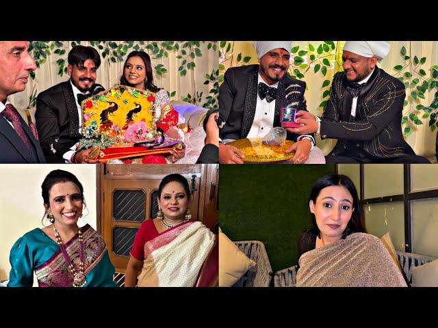 ROOPAL & PRINCE SHAGUN CEREMONY VLOG | ft. ​⁠@GRSiblings