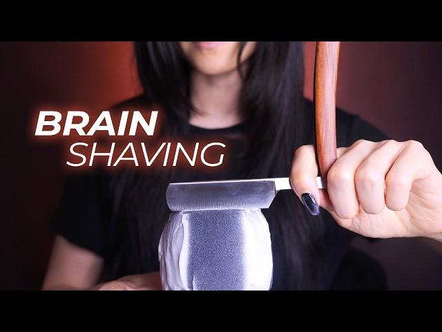 ASMR Old School Brain Shaving for Mind Numbing Tingles (No Talking)