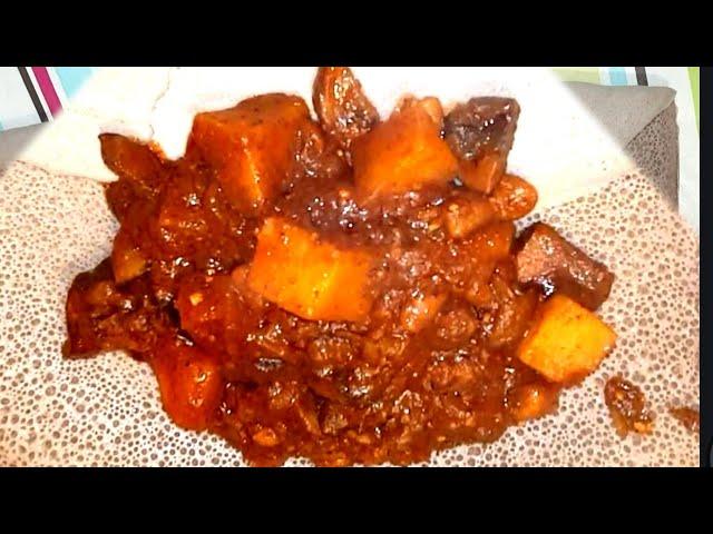 Potatoes Stew in Chickpeas and Mushrooms#foods##EleniAdera##vegan#