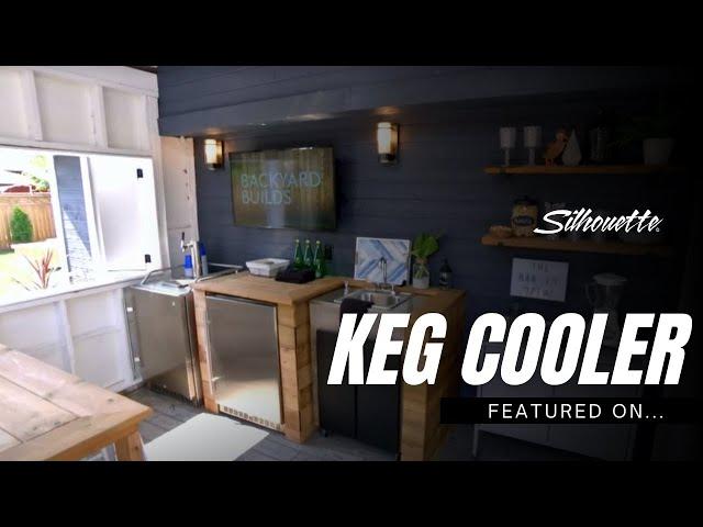 Silhouette Keg Cooler on HGTV's Backyard Builds