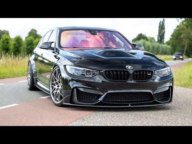 LOUD 650HP Stage 3 BMW M3 F80 with Milltek Exhaust - Huge Burnouts & Accelerations !