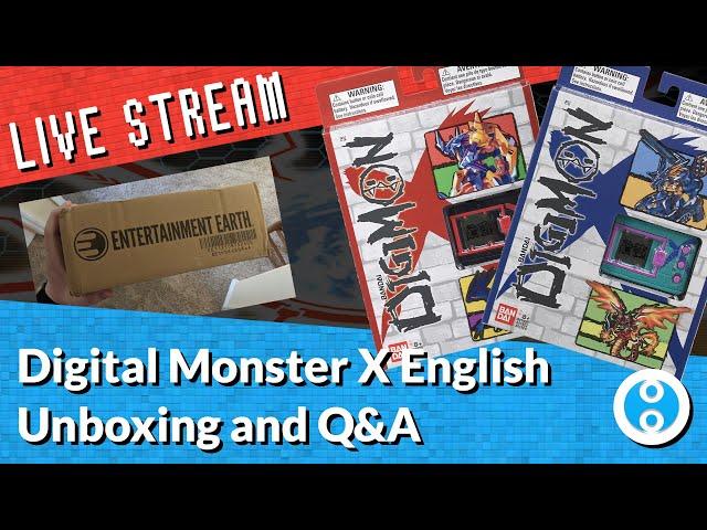 Digital Monster X English - Unboxing and Q&A