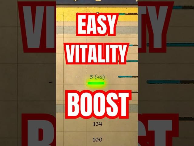EASY Vitality Boost With This KCD2 Hidden Perk!