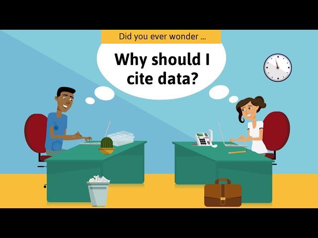 ICPSR 101: Why Should I Cite Data?