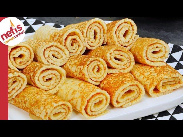 HOW TO MAKE YEAST CREPES | Ultimate Turkish Yeast Crepes Recipe 