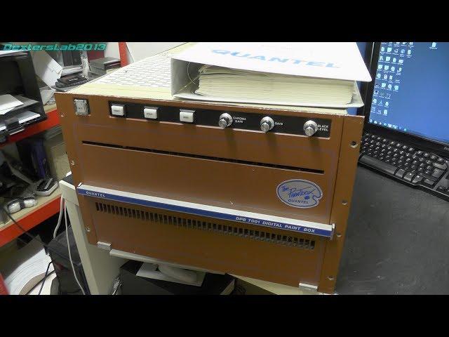DL149 1980s Quantel DPB-7001 'Classic' Paintbox Teardown