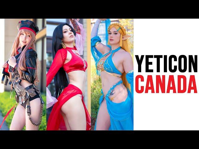 THIS IS YETICON YETI TORONTO CANADA COMIC CON 2024 BEST COSPLAY MUSIC VIDEO BEST COSTUMES ANIME EXPO