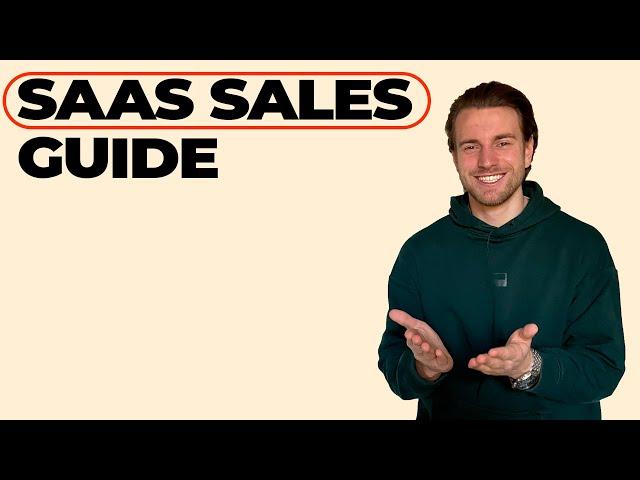 SaaS Sales | How to sell your software (finally)