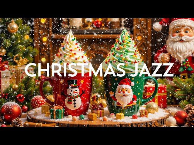 Christmas Jazz  Soft Christmas Jazz Music 2025 & Bossa Nova ~ Background Christmas Music for Cafe