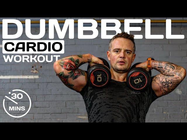 30 Minute DUMBBELL Workout | Full Body Cardio Circuit