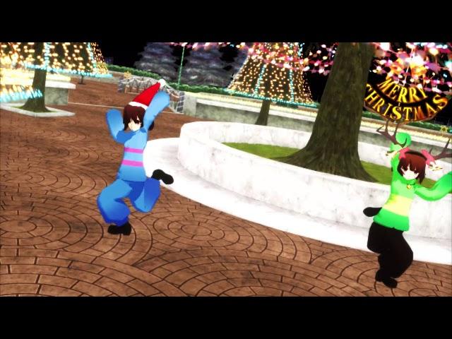 {MMD X Undertale} Carol of the Bells - Frisk & Chara